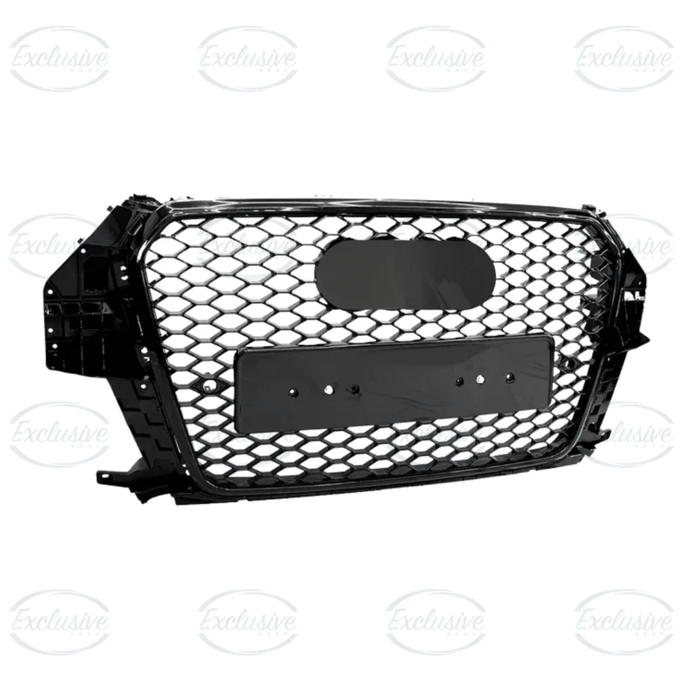Audi Q3 8U (2011-2015) - Gloss Black Honeycomb RSQ3 Style Grille & Fog Lights