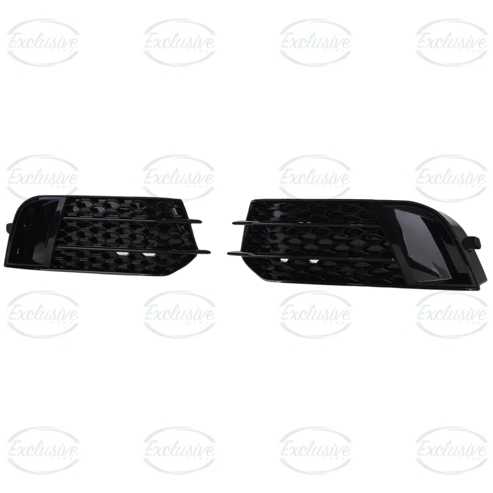 Audi A1/S1 8X (2010-2014) - Gloss Black Honeycomb Grille & Fog Lights
