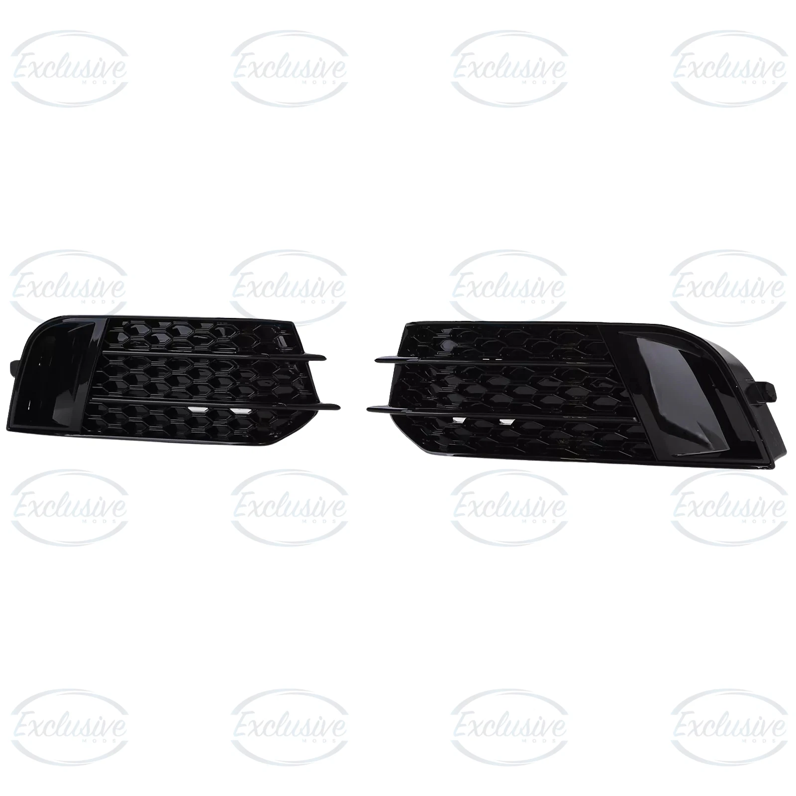 Audi A1/S1 8X (2010-2014) ÔÇö Gloss Black Honeycomb Grille & Fog Lights - Image 5