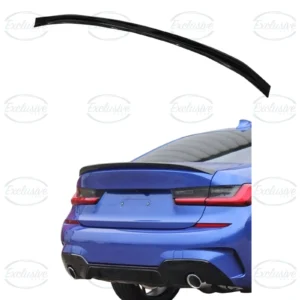 BMW 3 Series G20 (2018+) ÔÇö Gloss Black MP Style Rear Spoiler Lip Wing
