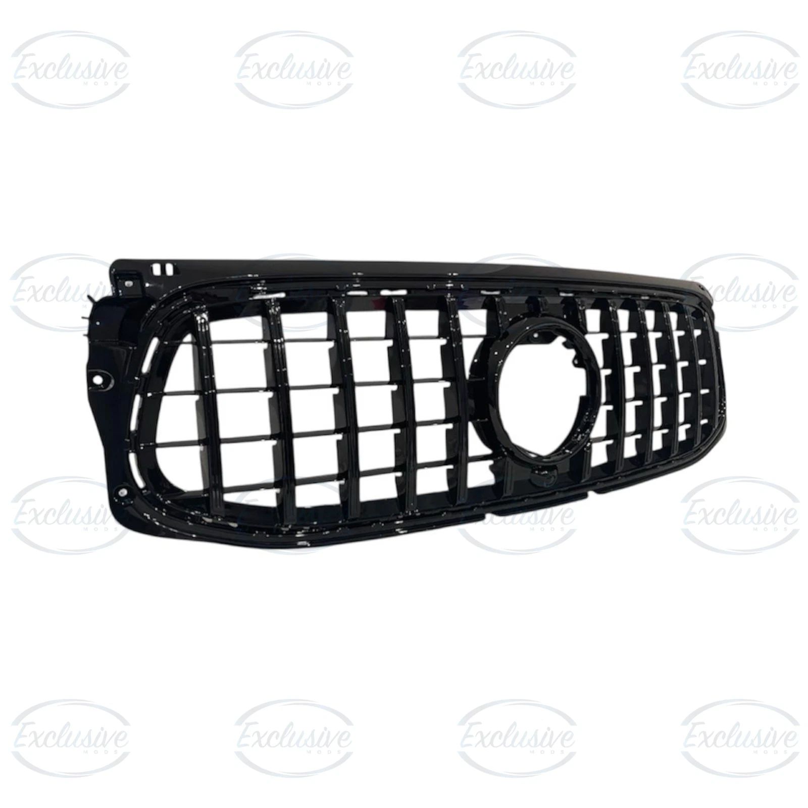 Mercedes GLB Class X247 (2019-2024) ÔÇö Gloss Black Panamericana GT Style Grille - Image 3