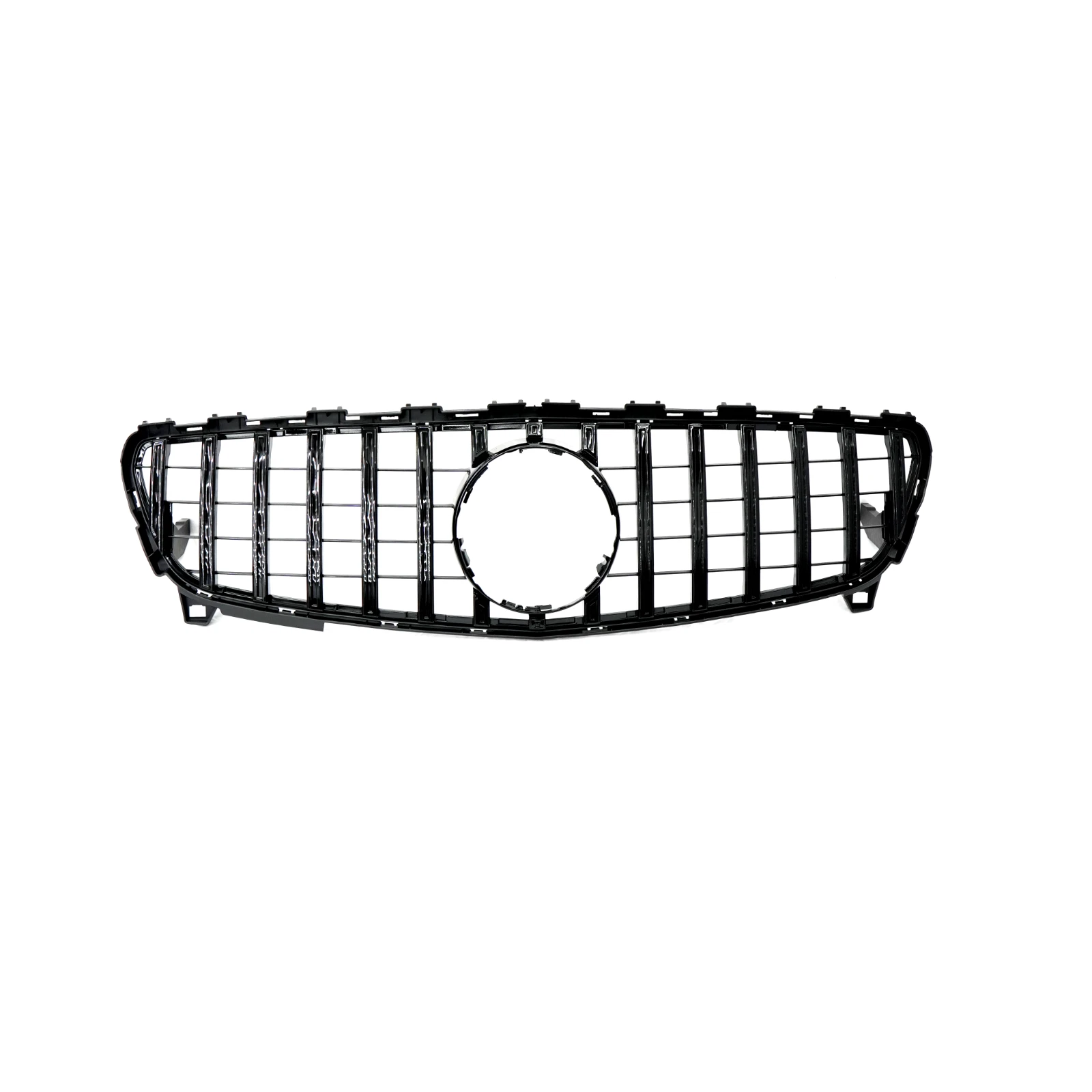 Mercedes A Class W176 (2015-2018) ÔÇö Gloss Black Panamericana GT Style Grille - Image 3