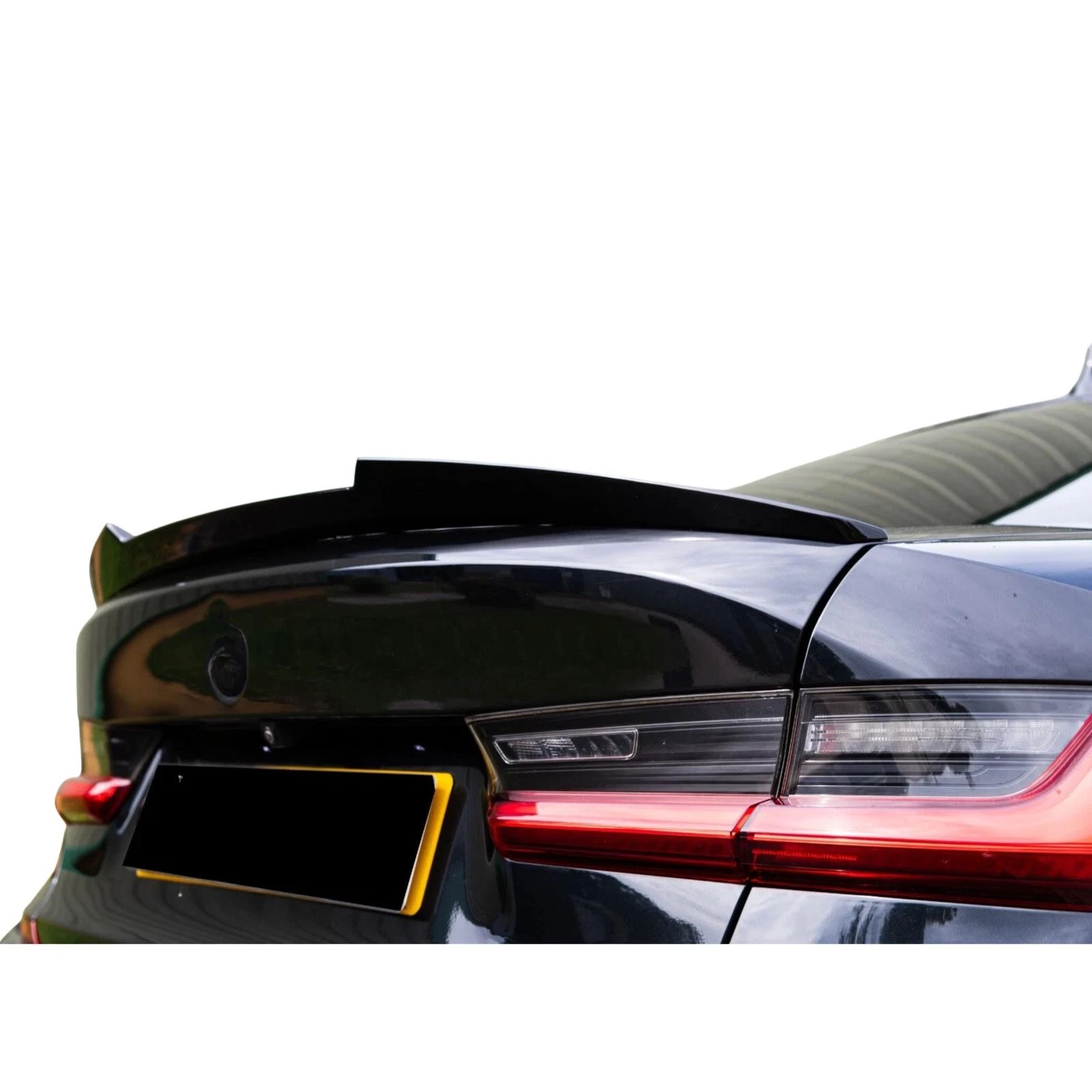 BMW 3 Series G20 G80 (2018+) ÔÇö Gloss Black M4 Style Rear Spoiler Lip Wing - Image 5
