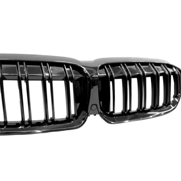 BMW 3 Series G20/G21 (2018-2022) - Gloss Black Double Slated Kidney Grille