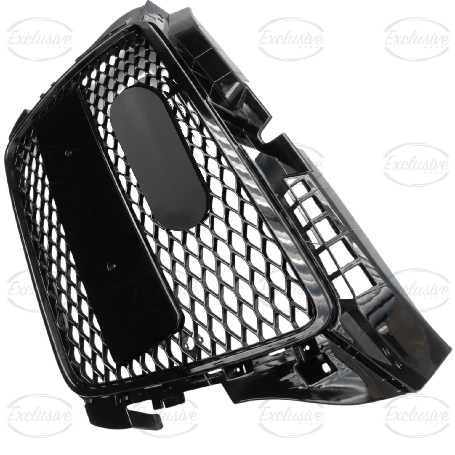 Audi A3 and S3 8P gloss black honeycomb mesh grille