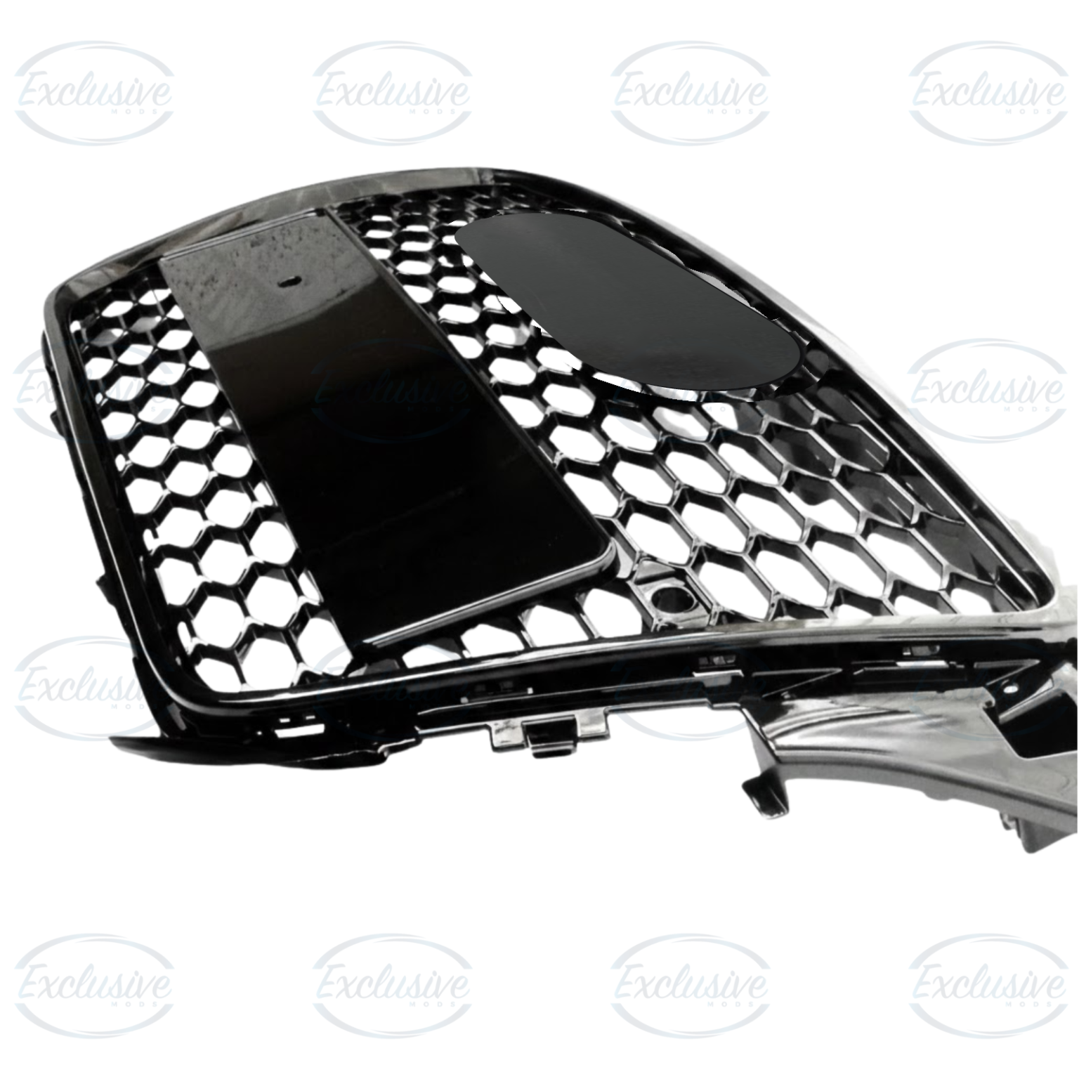 Gloss Black Honeycomb Mesh Grille - Fits Audi A3/S3 8P Facelift (2008-2012)