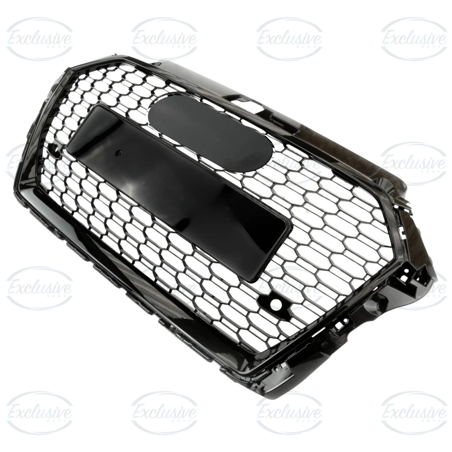 Audi A3 and S3 8V gloss black honeycomb mesh grille