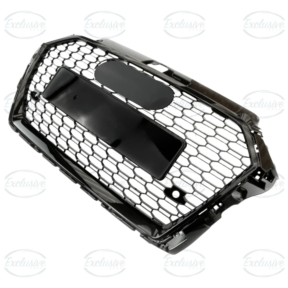 Audi A3 and S3 8V gloss black honeycomb mesh grille