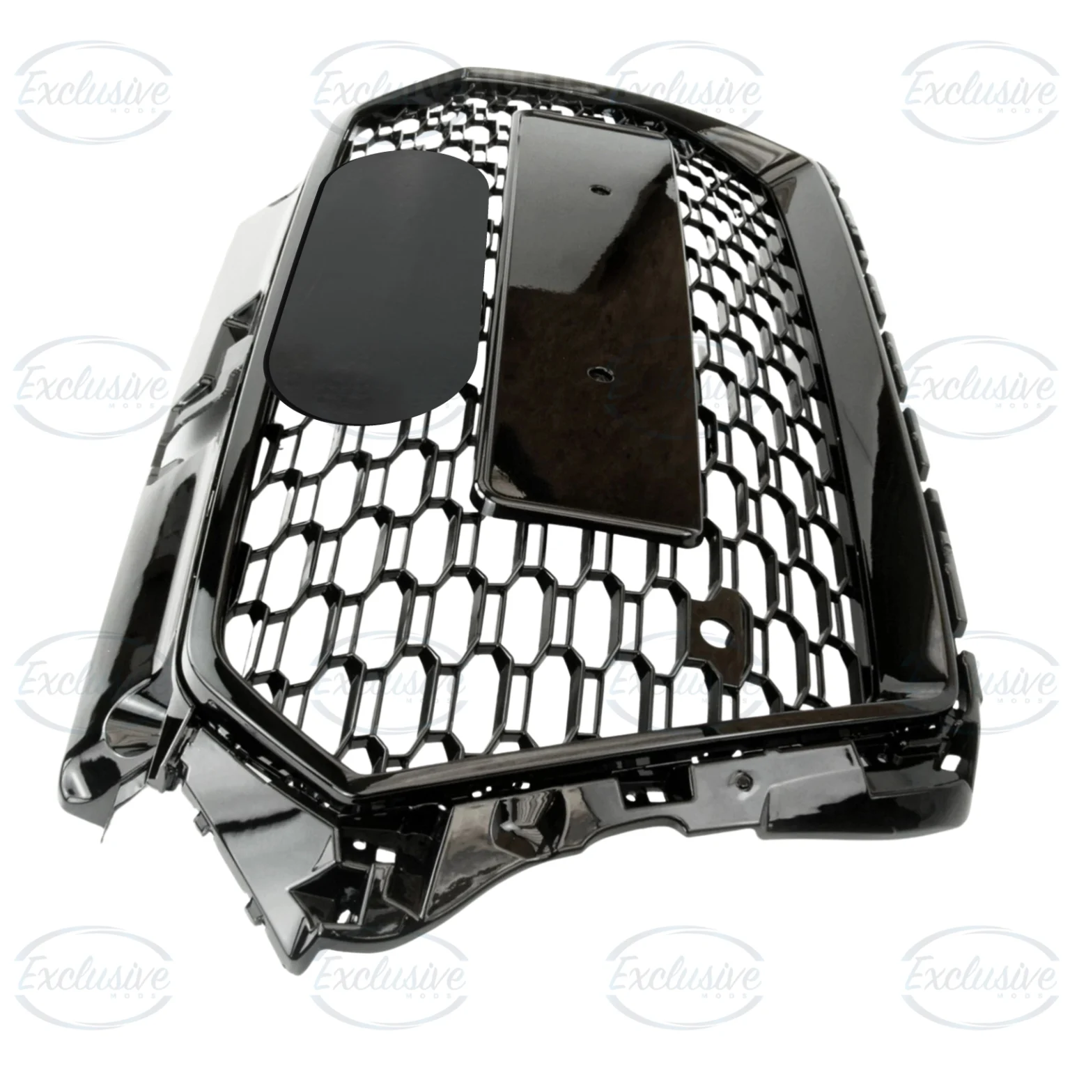 Gloss Black Honeycomb Mesh Grille - Fits Audi A3/S3 8V Facelift (2016-2020)