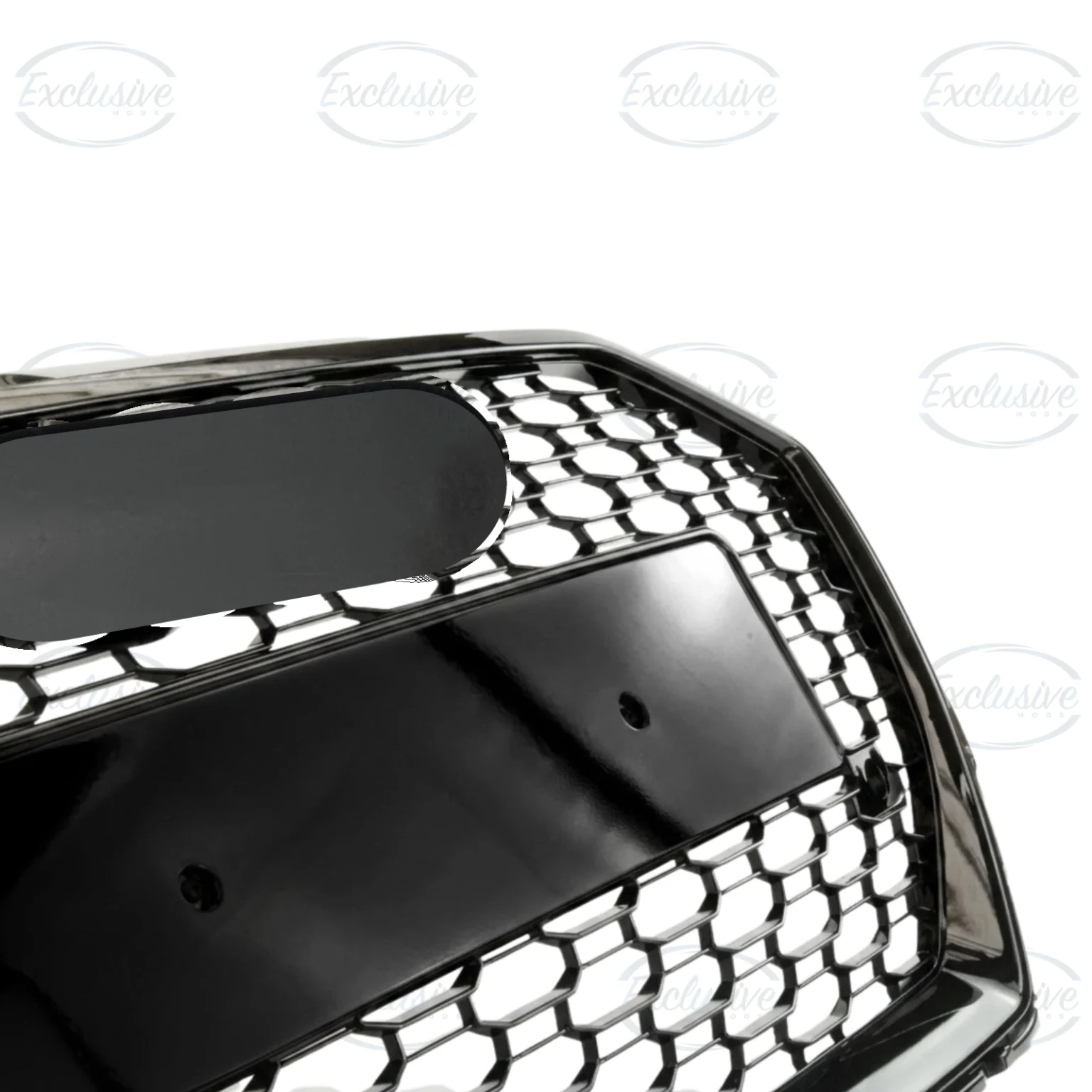 Gloss Black Honeycomb Mesh Grille - Fits Audi A3/S3 8V Facelift (2016-2020)
