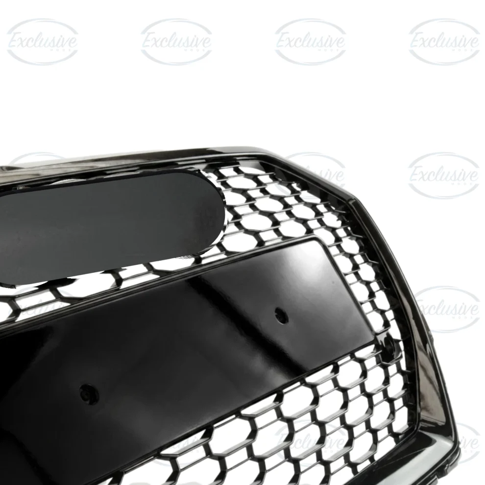 Gloss Black Honeycomb Mesh Grille - Fits Audi A3/S3 8V Facelift (2016-2020)