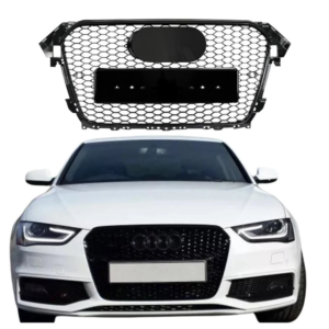 Audi A4 and S4 B8.5 gloss black honeycomb grille