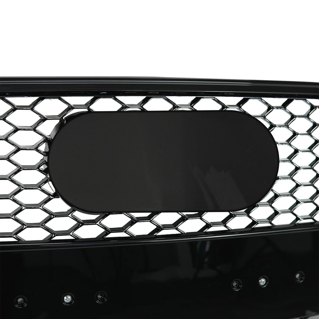 Gloss Black Honeycomb Mesh Grille - Fits Audi A4/S4 B8.5 Facelift (2012-2016)