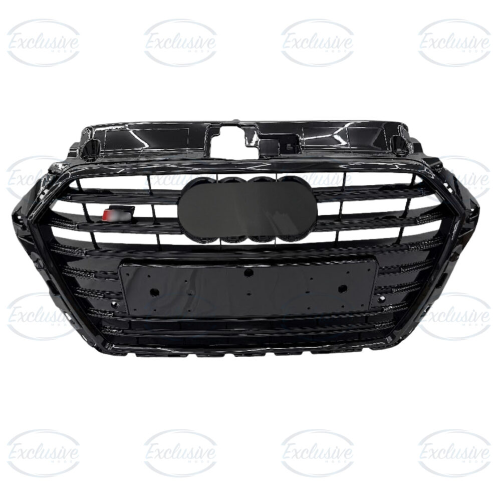 Gloss Black Original Style Grille - Fits Audi A3/S3 8V Facelift (2016-2020)