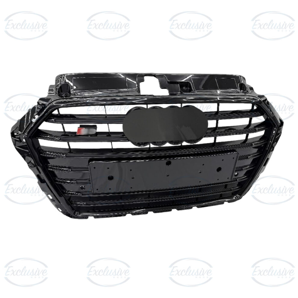 Gloss Black Original Style Grille - Fits Audi A3/S3 8V Facelift (2016-2020)