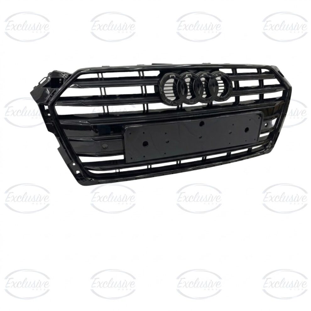 Audi A5 and S5 B9 8W gloss black original-style grille