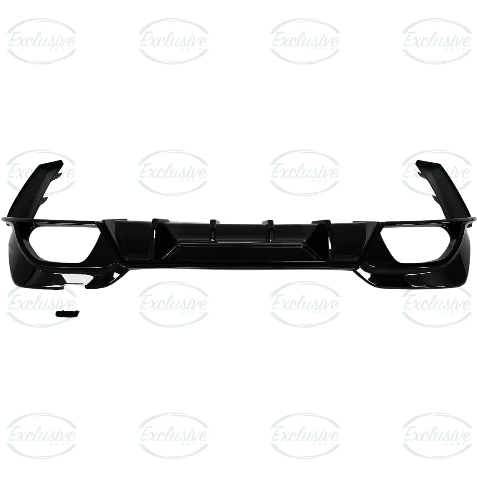 Gloss Black Competition Style Diffuser - Fits BMW 3 Series G20 M Sport (2019-2022)