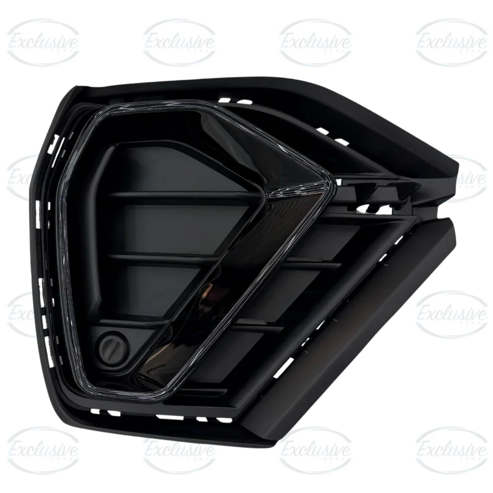 Audi Q3 F3 S-Line (2019-2024) - Gloss Black Honeycomb Grille & Fog Light