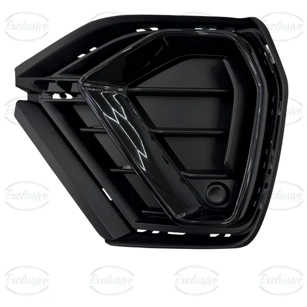 Audi Q3 F3 S-Line (2019-2024) - Gloss Black Honeycomb Grille & Fog Light