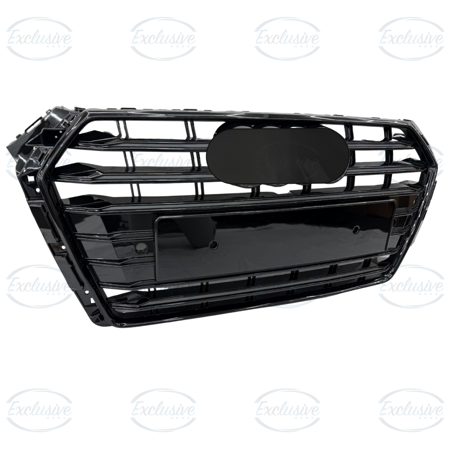 Audi A4 and S4 B9 gloss black original-style grille