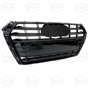 Audi A4 and S4 B9 gloss black original-style grille