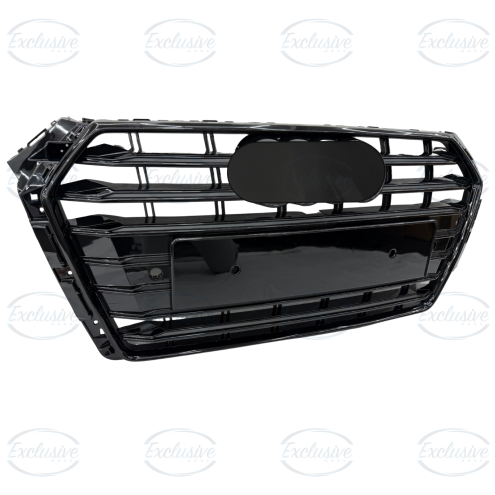 Audi A4 and S4 B9 gloss black original-style grille