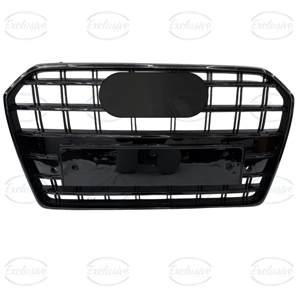 Gloss Black Original Style Grille - Fits Audi A6/S6 C7.5 Facelift (2015-2018)