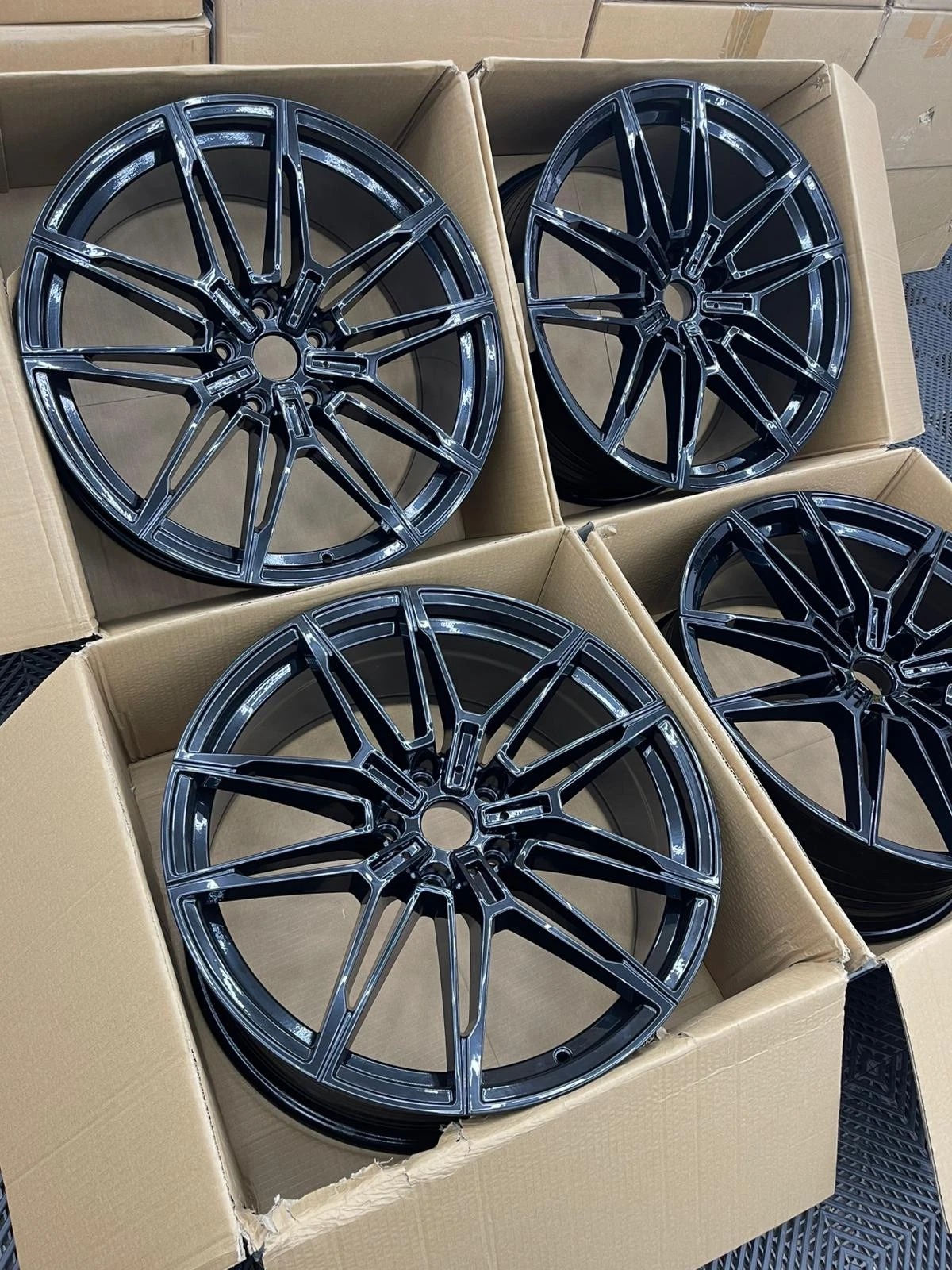 4├ù 20" 930M Style Alloys ÔÇö Gloss Black 5├ù120 ÔÇö Fits BMW - Image 3