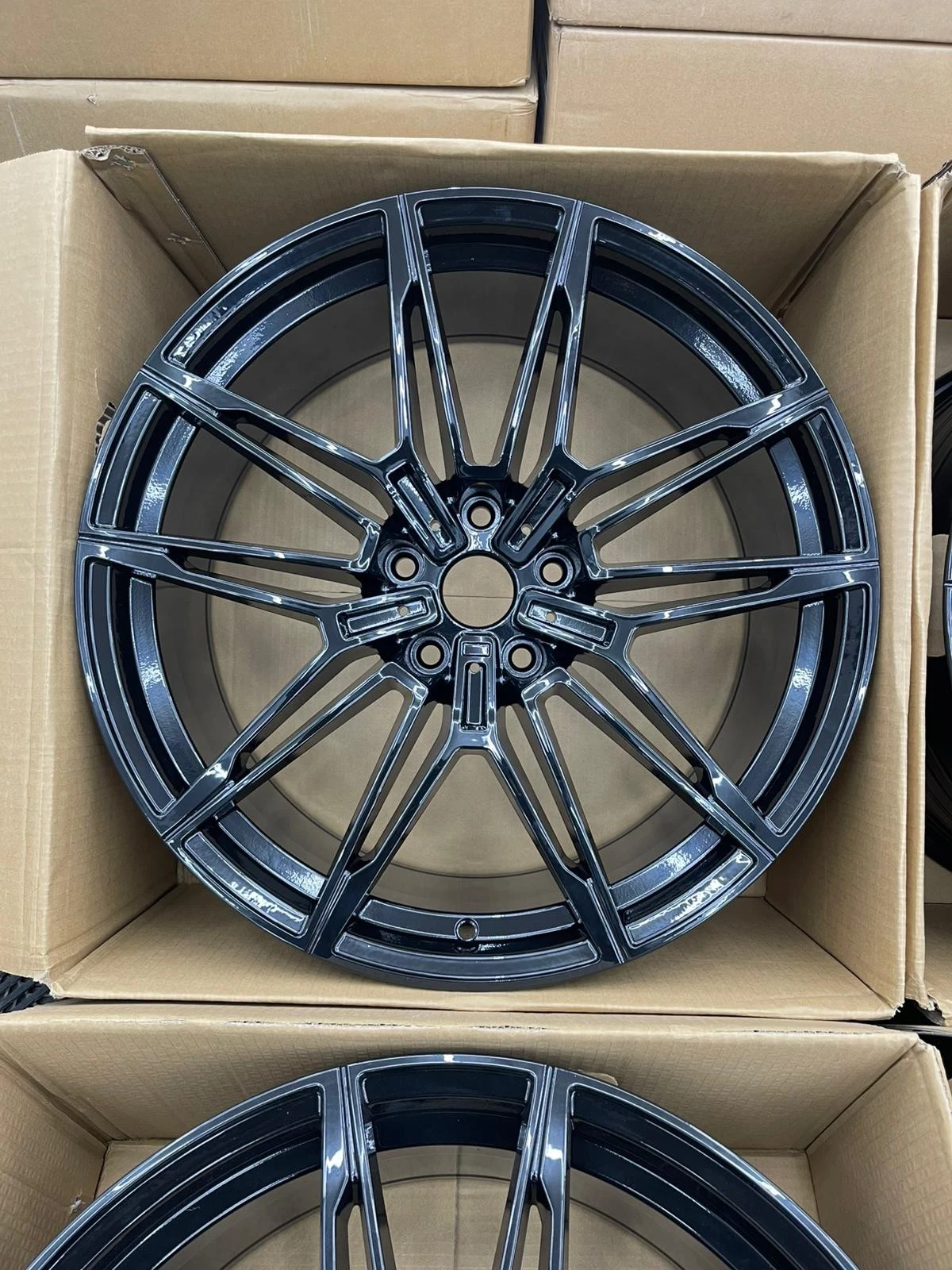 4├ù 20" 930M Style Alloys ÔÇö Gloss Black 5├ù120 ÔÇö Fits BMW
