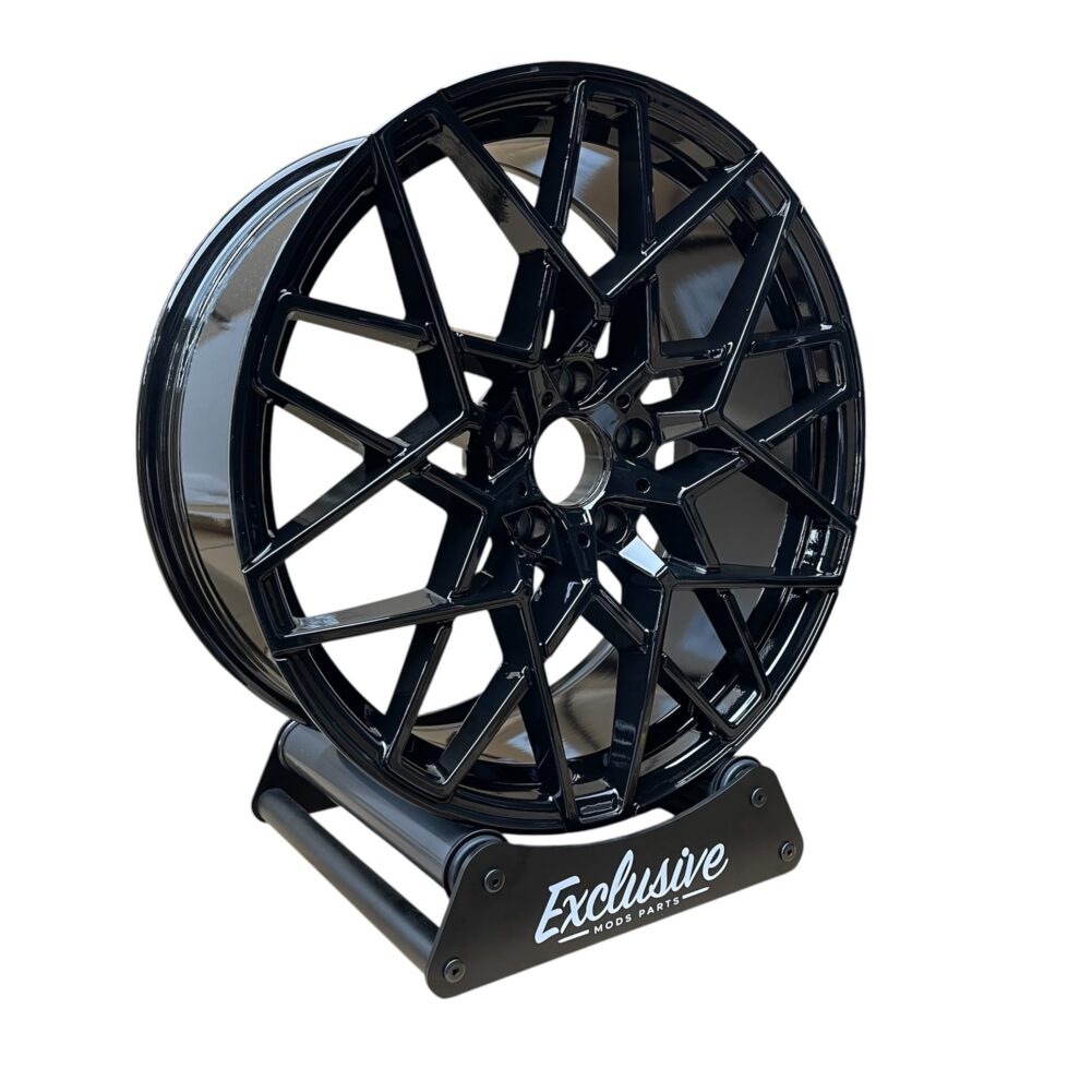 4× 20" 813M Style Alloys - Gloss Black - 5×120 - Fits BMW 2/3/4/5 F Series