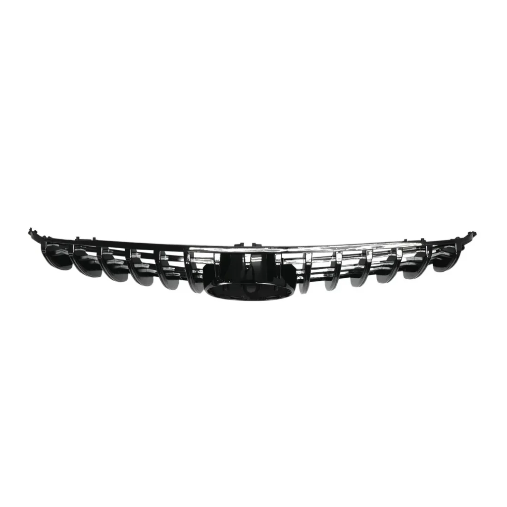 Gloss Black Panamericana Style Grille - Fits Mercedes GLC C253/X253 (2015-2019)