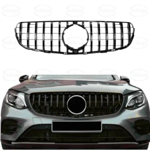 Mercedes GLC X253/C253 (2015-2019) ÔÇö Gloss Black Panamericana GT Style Grille