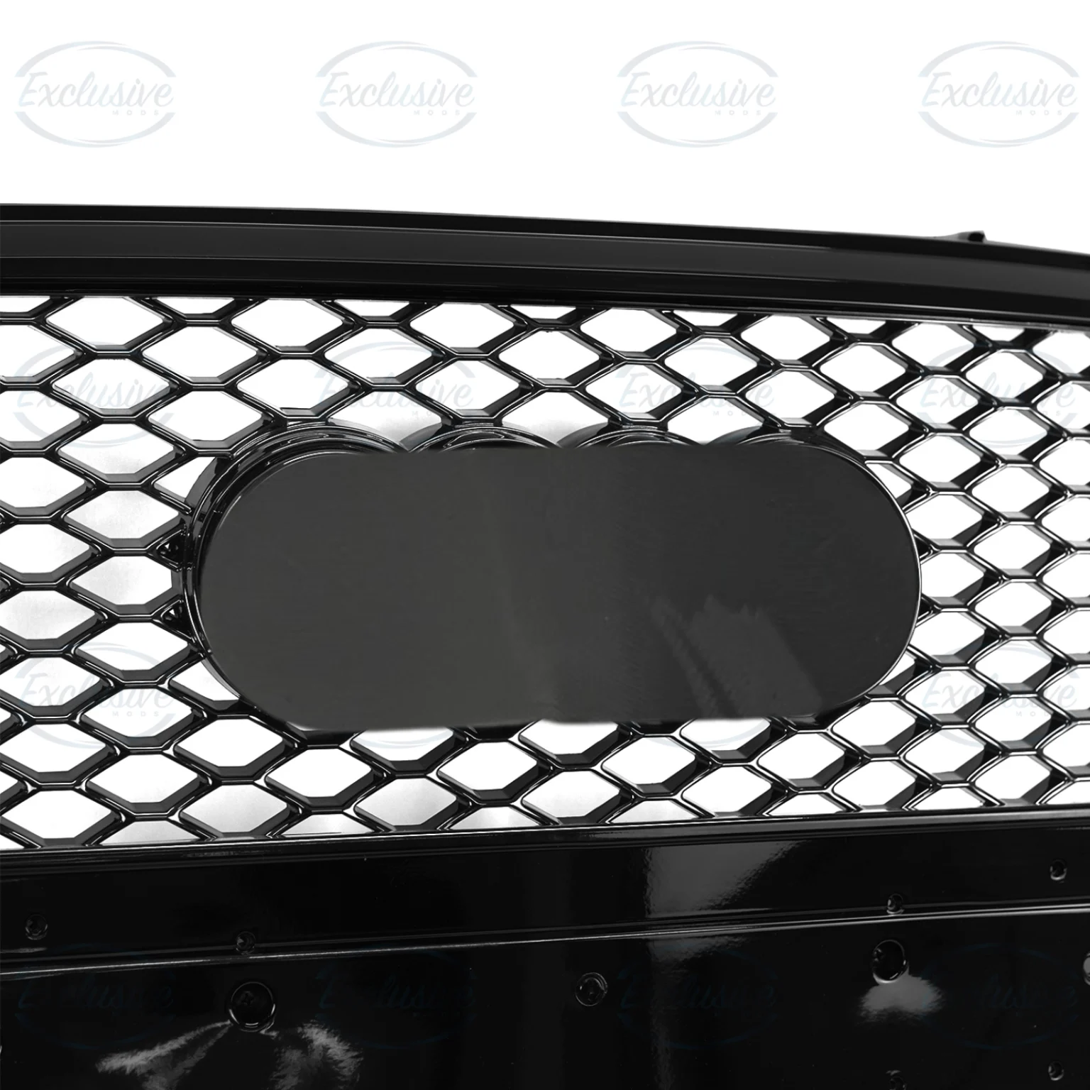Gloss Black Honeycomb Mesh Grille - Fits Audi Q5/SQ5 8R (2013-2017)