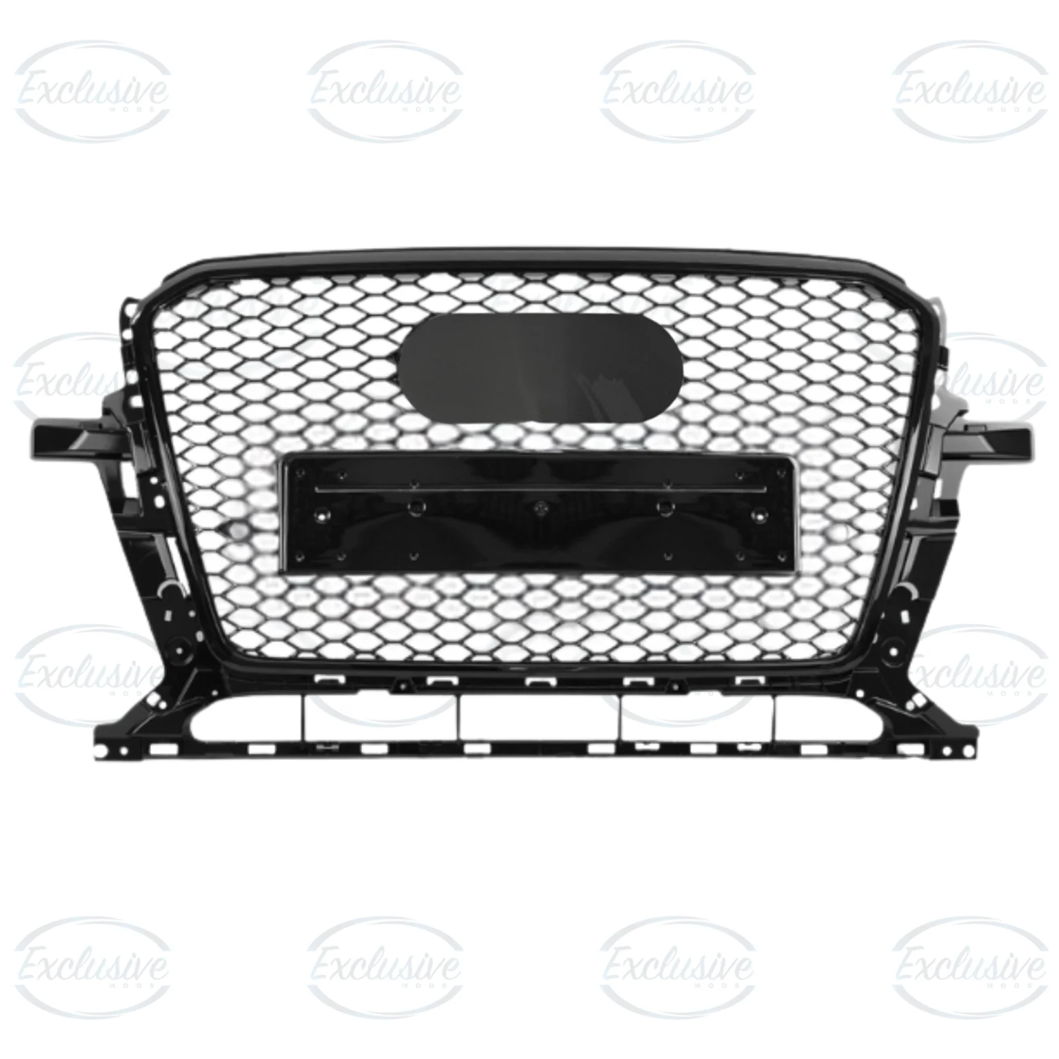 Gloss Black Honeycomb Mesh Grille - Fits Audi Q5/SQ5 8R (2013-2017)