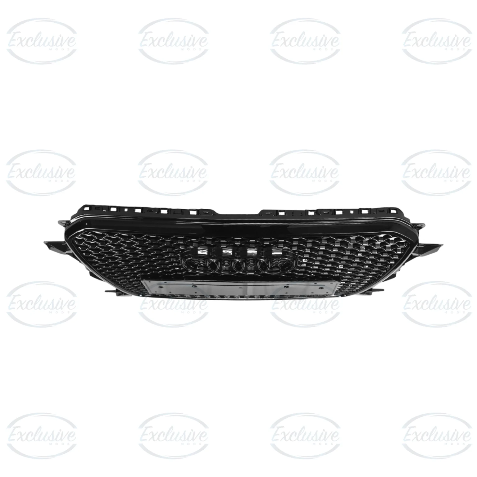 Gloss Black Honeycomb Mesh Grille - Fits Audi Q5/SQ5 8R (2013-2017)