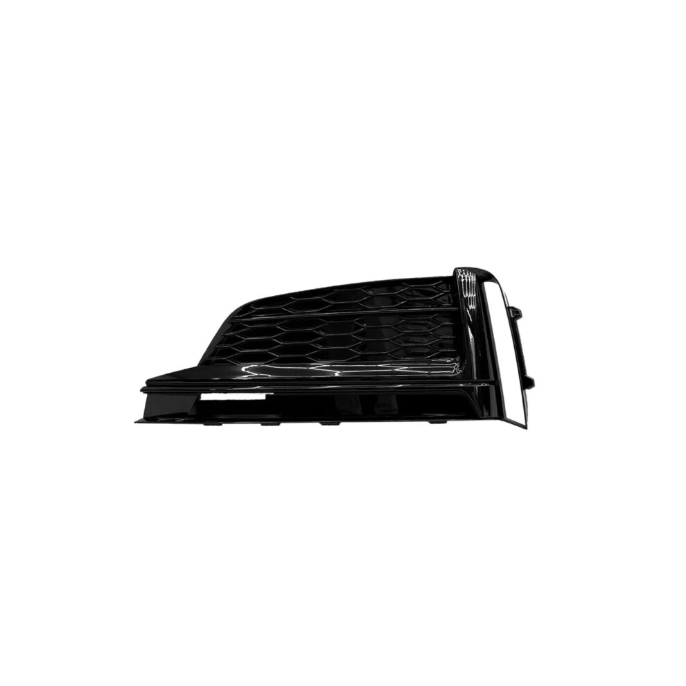 Audi A5/S5 B9 S-Line (2016-2019) - Gloss Black Honeycomb Fog Light Covers Pair