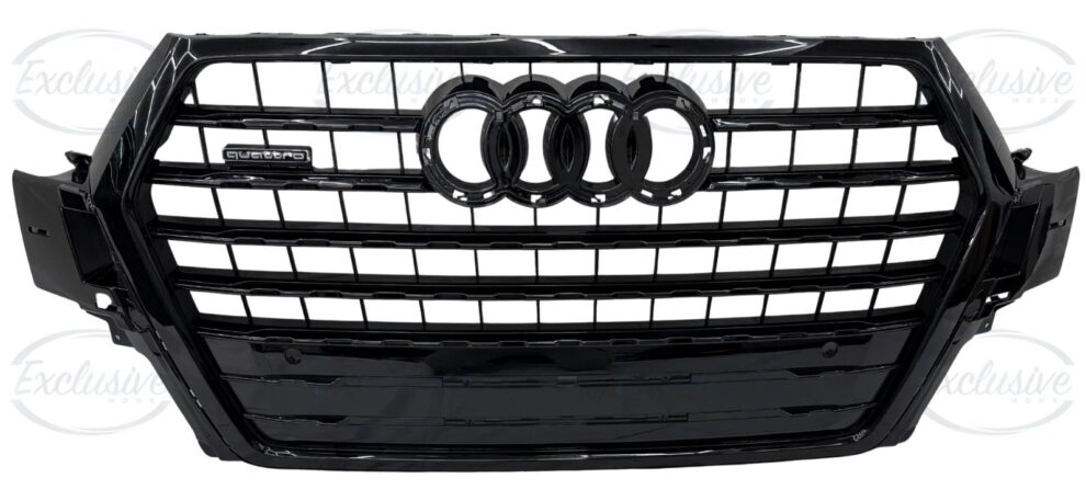Audi Q7 and SQ7 4M gloss black original-style grille