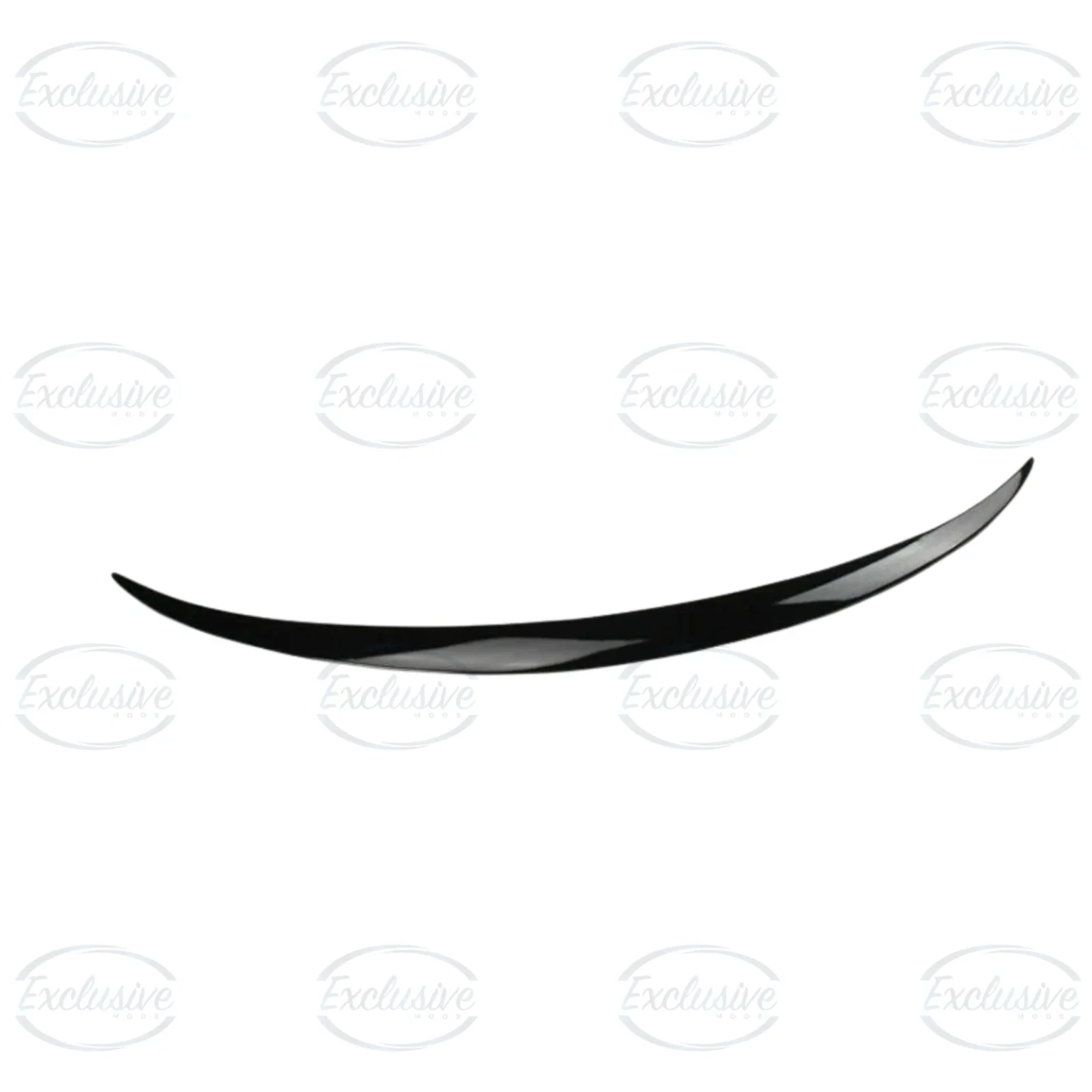 Gloss Black AMG Style Rear Spoiler Lip - Fits Mercedes C Class W205 Pre-Facelift and Facelift (2014-2021)