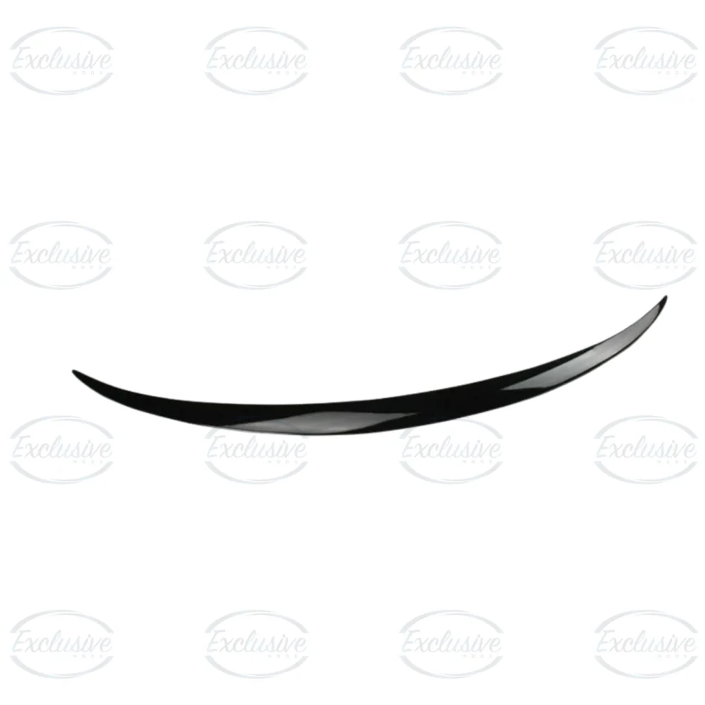 Mercedes C Class W205 (2014-2021) - Gloss Black AMG Style Rear Spoiler Lip