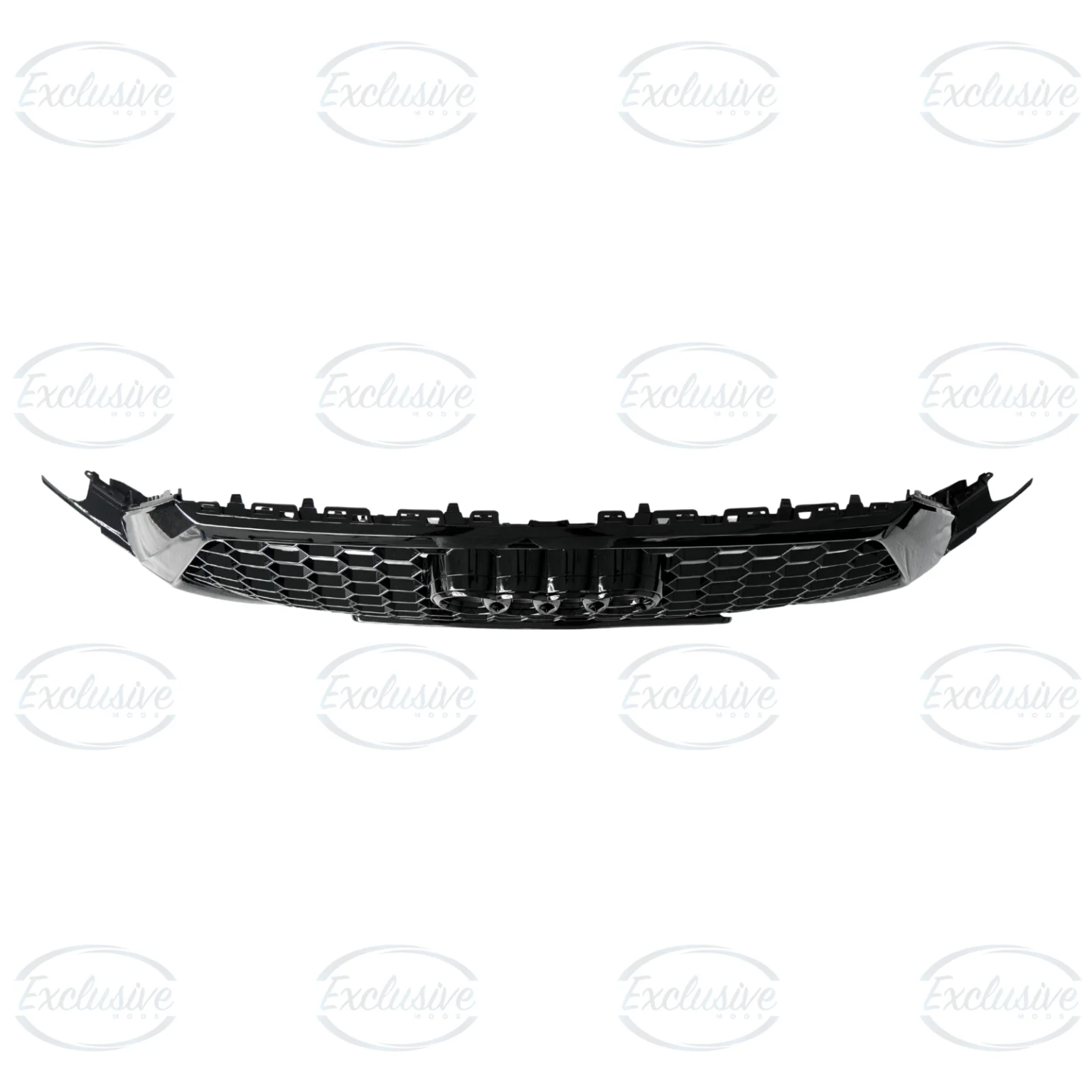 Gloss Black Honeycomb Mesh Grille - Fits Audi Q7/SQ7 4M (2016-2019)