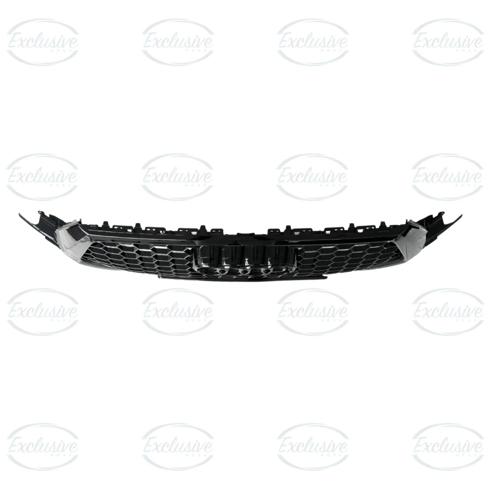 Gloss Black Honeycomb Mesh Grille - Fits Audi Q7/SQ7 4M (2016-2019)