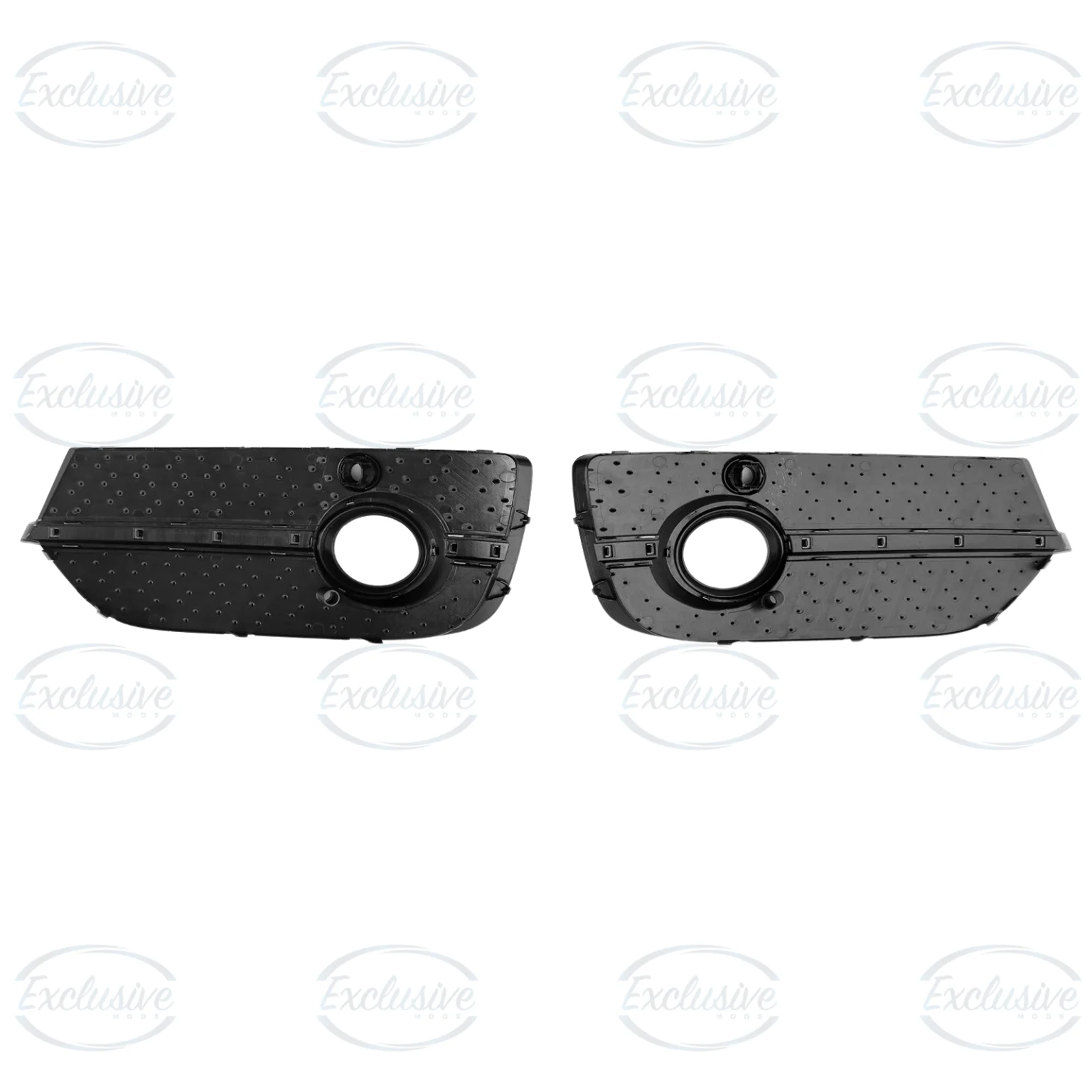 Gloss Black RSQ3 Style Fog Light Covers - Fits Audi Q3 8U Standard (2011-2015)