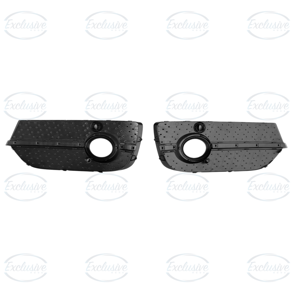 Audi Q3 8U (2011-2015) - Gloss Black Honeycomb RSQ3 Style Fog Light Cover Pair