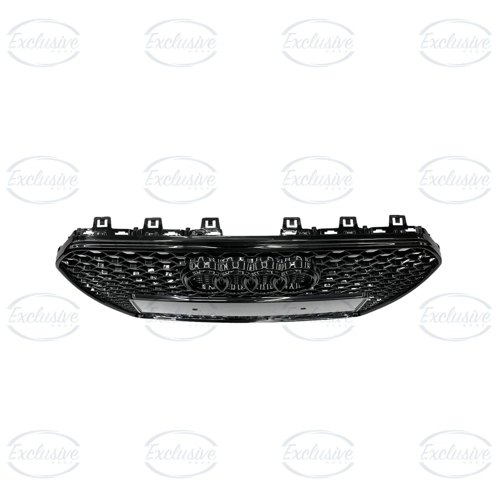 Audi A5/S5 B8 8T (2012-2016) ÔÇö Gloss Black Honeycomb Mesh Grille - Image 4