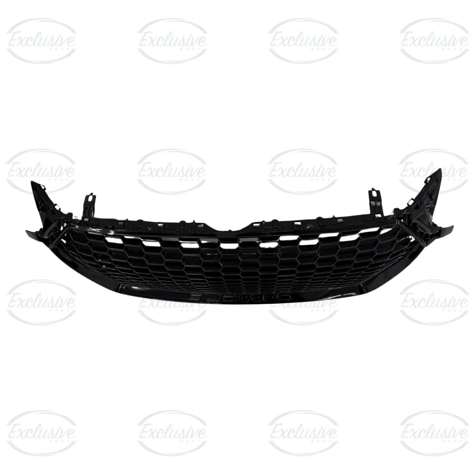 Gloss Black Honeycomb Mesh Grille - Fits Audi TT/TTS MK3 (2014-2019)