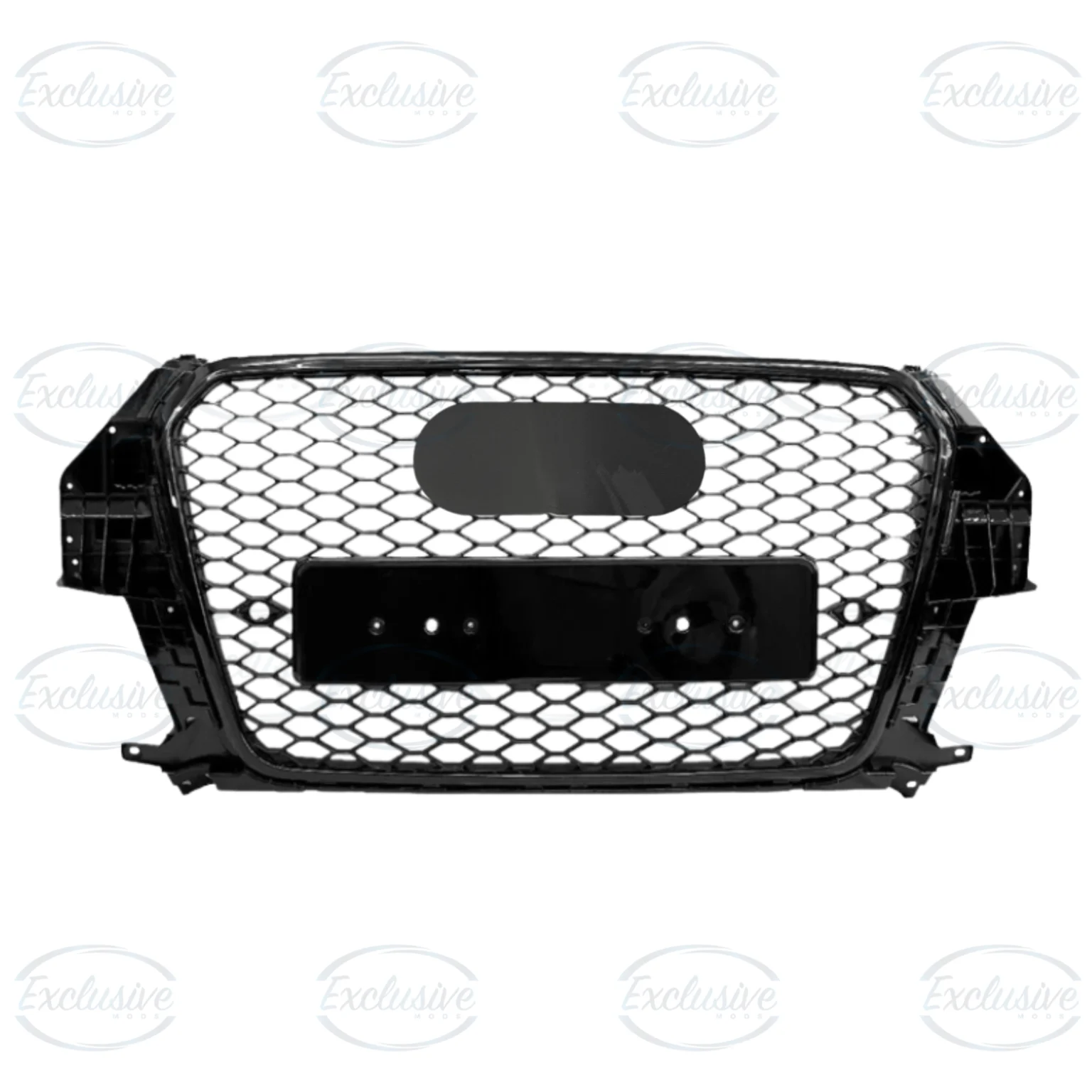 Gloss Black Honeycomb Mesh Grille - Fits Audi Q3 8U (2011-2015)
