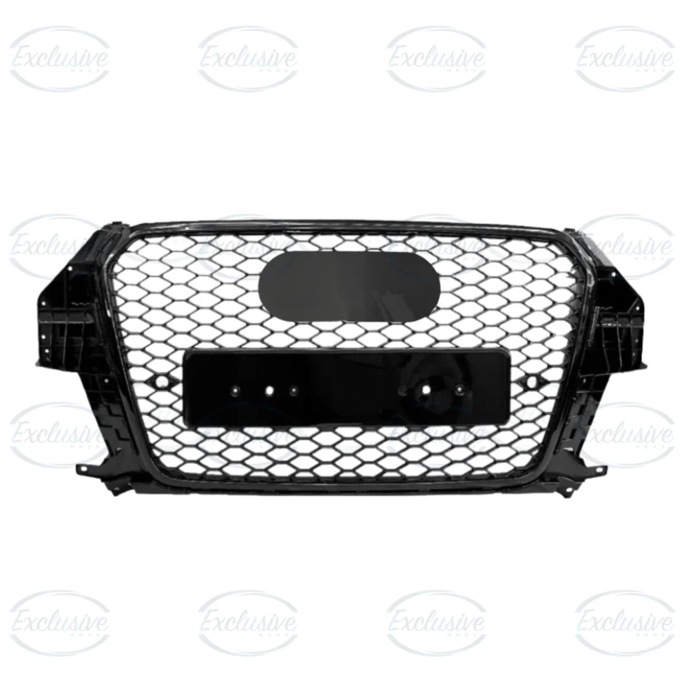 Gloss Black Honeycomb Mesh Grille - Fits Audi Q3 8U (2011-2015)
