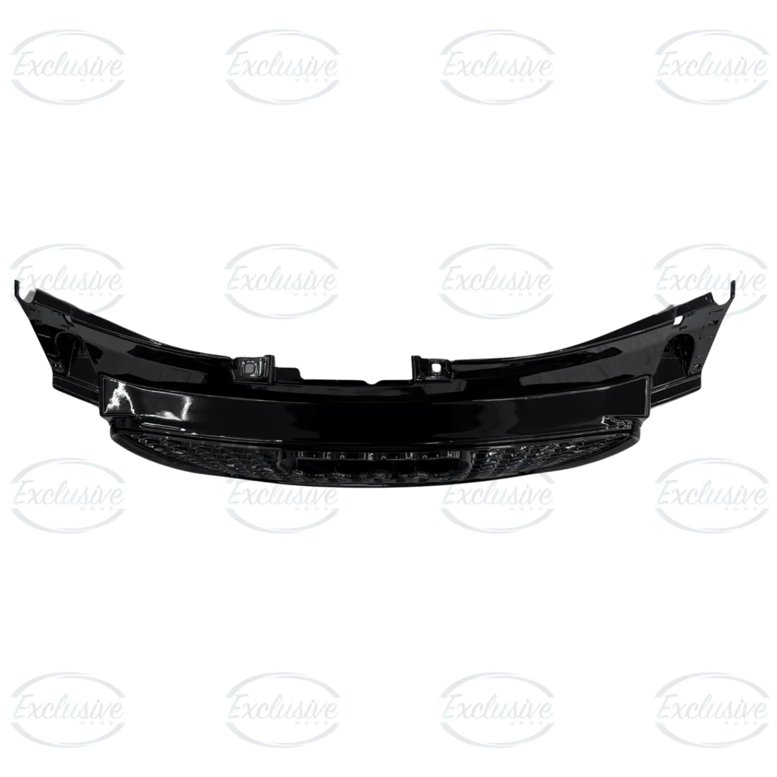Gloss Black Honeycomb Mesh Grille - Fits Audi TT/TTS MK2 (2006-2014)