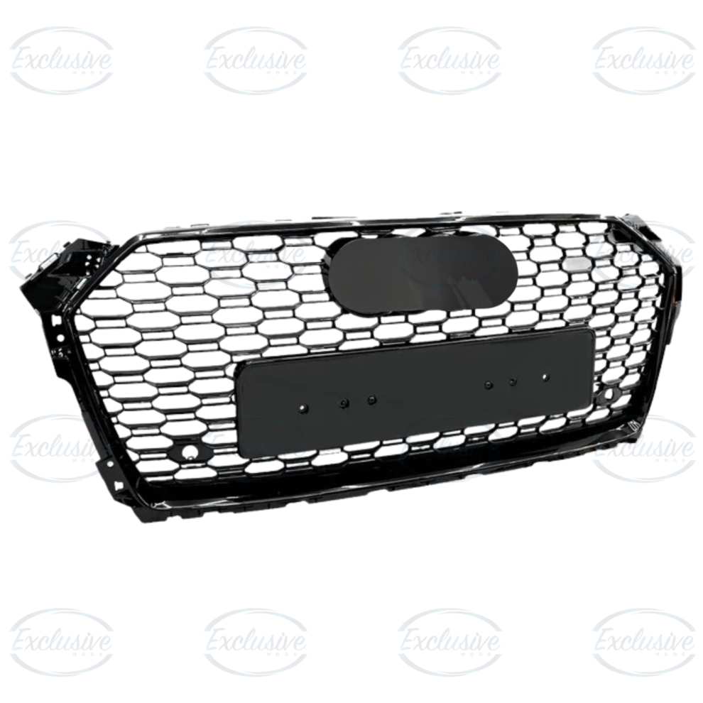 Audi A5 and S5 B9 gloss black honeycomb mesh grille