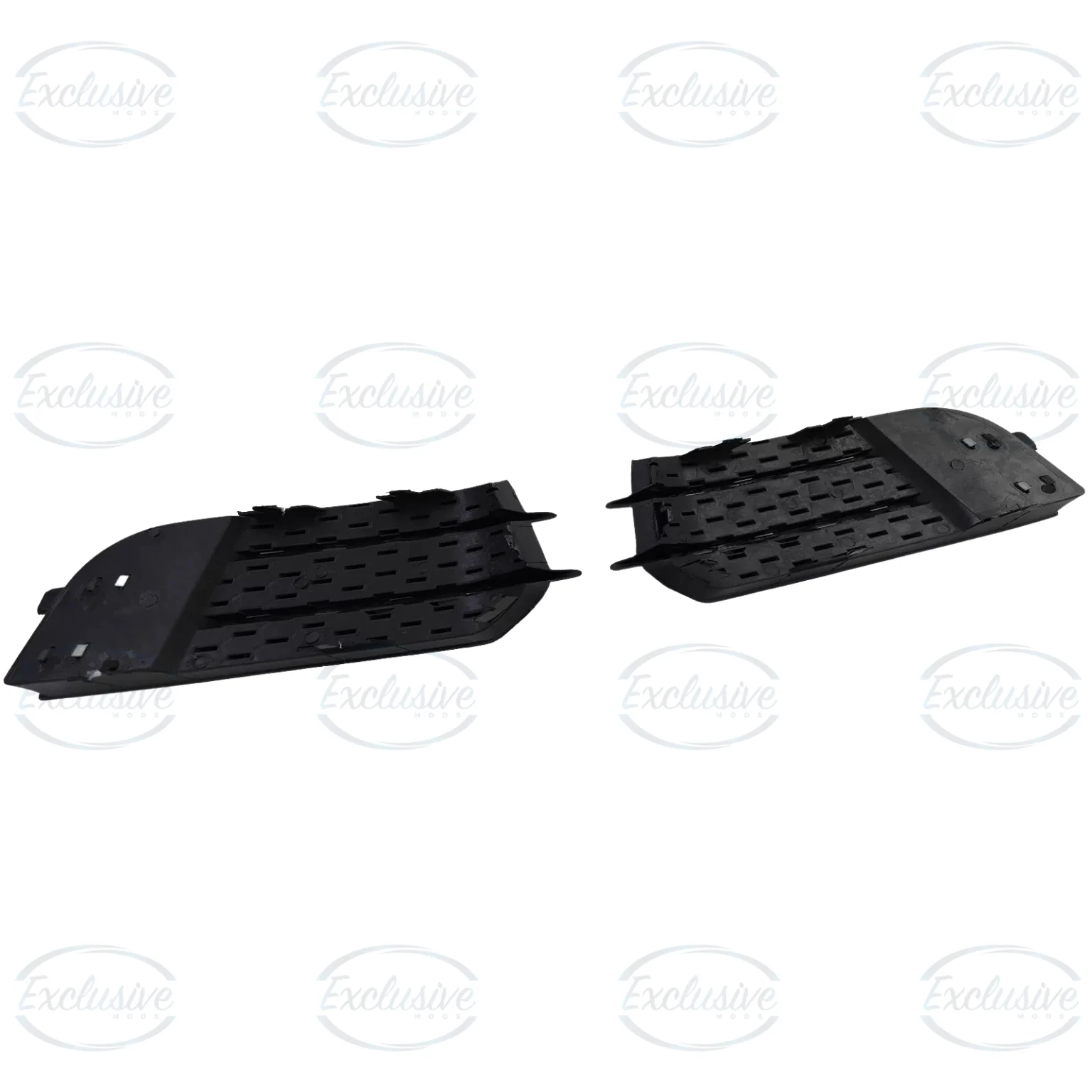 Gloss Black Honeycomb Fog Light Covers - Fits Audi A1 8X Standard (2010-2015)